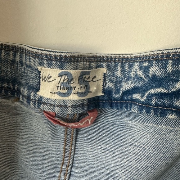 Free People CRVY Lady of the Hour Denim Fitted Romper Size 35 (2X) - Picture 6 of 7